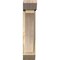 Ekena Millwork Thorton Slat Rough Sawn Bracket w/ Offset Brace, Douglas Fir, 6"W x 16"D x 28"H BKT0604X16X28THR06RDF - alternate 2